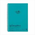 Lihit Lab. Refillable Notebook Journal Lined Paper 9.9 X 7.3 Inches Blue Green