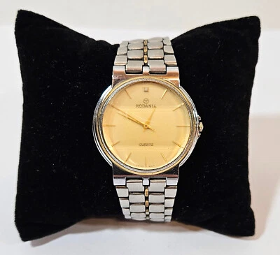 Rodania Quartz Watch, Swiss Movement, Water Resistant, Stainless Steel, Working - Image 1 of 4