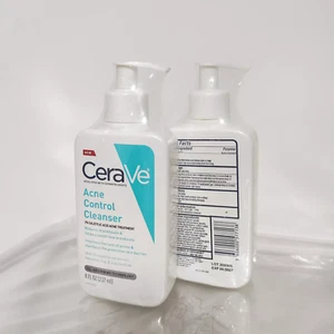 1/2X Cerave Acne Control Cleanser 2% Salicylic Acid Acne Treatment - Picture 1 of 3