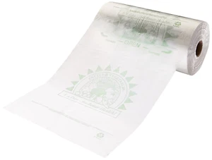 11" X 14" 0.5 Mil HDPE Produce Bag - Printed "5 a Day", 1250/RL - Picture 1 of 1