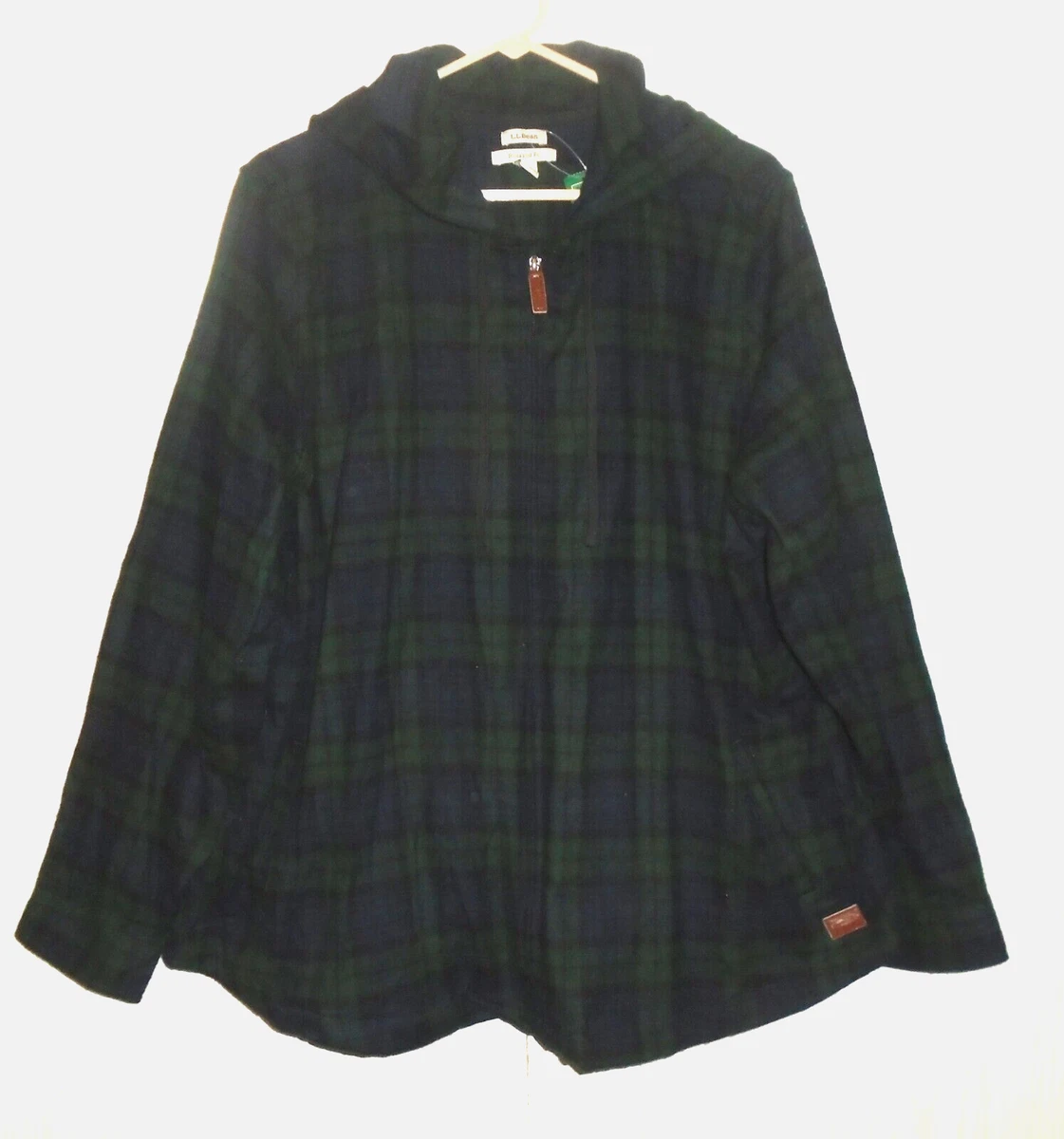 Women's Plaid Hoodie - Full Zip Long Sleeve Pocket Hooded Sweatshirt Jacket, Slim Fit Casual Tunic Top - View #4