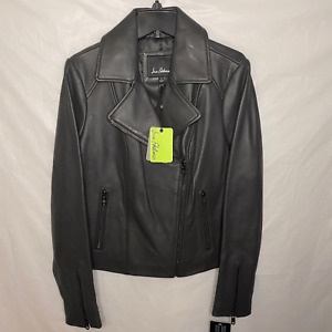 NWT Sam Edelman Leather Moto Jacket Size S