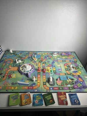 The Game of Life Board Game"SpongeBob SquarePants Edition" 2005- SEE DETAILS - Image 1 of 4