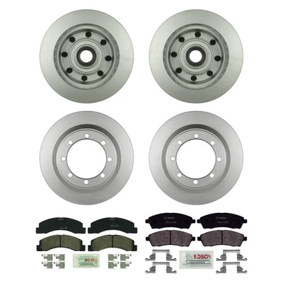 For Ford F-350 Super Duty 03-04 Brake Kit QuietCast Premium Front & Rear Brake Foto 1 de 4