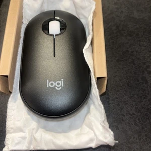 Logitech Pebble Mouse 2 M350s Slim Bluetooth Kabellose Maus PC Mac iPad Android - Bild 1 von 3