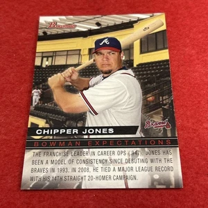 Bowman Expectations Chipper Jones and Freddie Freeman (RC) 2010 #BE4 inserto - Imagen 1 de 8
