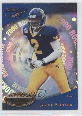 2000 Quantum Leaf 2000 Rookie Jerry Porter #334 Rookie RC - Image 1 of 2