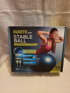 Ignite by SPRI Stable Ball Kit Blue (55 CM) With Air Pump - Picture 1 of 6