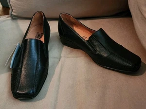 New Spring Step Women's KYLA Flexible Moccasin Wedge Loafers Size 42 US 10.5-11 - Picture 1 of 10