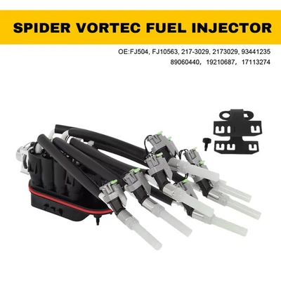 Inyector de combustible Spider Vortec para GMC Savana 1500 1996-2002 | 2500 | 3500 V8 5,7 L Foto 1 de 4