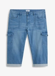 Loose Fit 7/8-Jeans mit Bequembund Straight Gr. 46 Hellblau Herrenjeans Neu - Bild 1 von 1