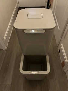 Joseph Joseph Intelligent Waste Totem Compact Bin, 40L, Stone - Picture 1 of 3