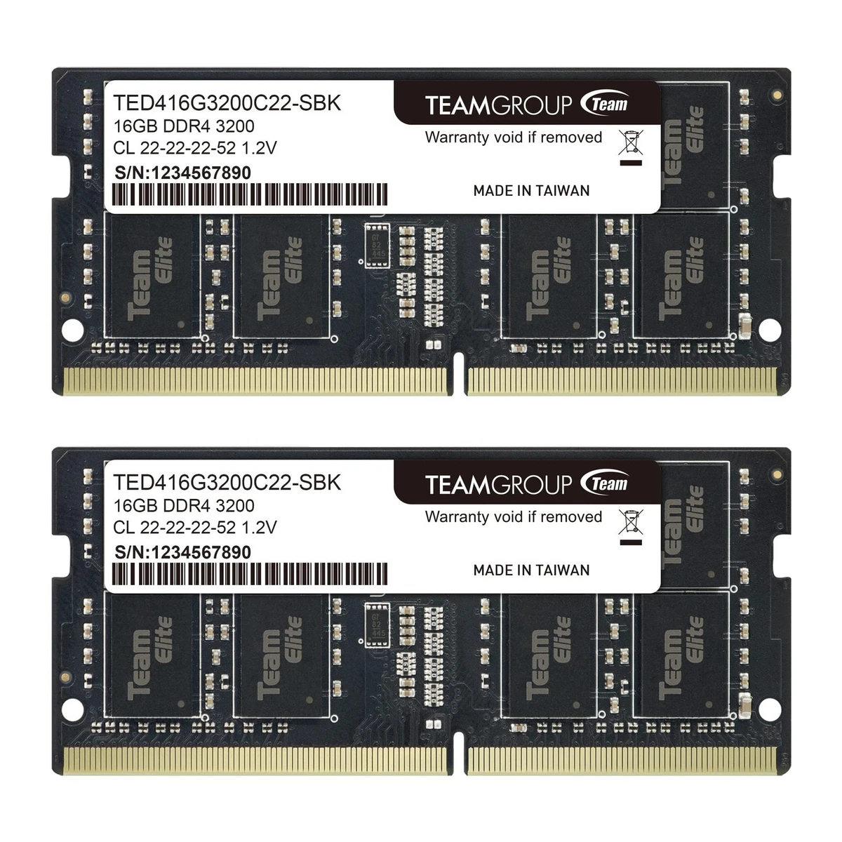 Team Group DDR4 SDRAM 32 GB Total Capacity Memory (RAM) for sale