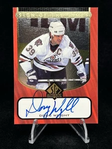 DOUG WEIGHT Autograph Sign of the Times 1997-98 Upper Deck SP Authentic #DW NHL - Picture 1 of 12