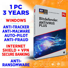 Bitdefender Antivirus Plus 2023 1 PC 3 years (USA / Canada) Key incl. VPN