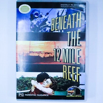 Beneath The 12-Mile Reef (DVD 1953) Drama Adventure - Robert Wagner, Terry Moore - Image 1 of 4