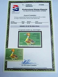 PSE Certified Stamp! 1986 U.S. DEPARTMENT OF INTERIOR $7.50 Stamps STP-117-IB - Picture 1 of 6