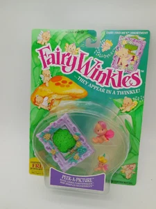 Boîte à bijoux Kenner 1993 Fairywinkles Peek-A-Picture scellée en usine vintage - Photo 1/6
