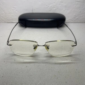 CHARMANT CH10976 GR Herren Titan Rechteckig Randlos Brille 54-17-140 - Bild 1 von 6