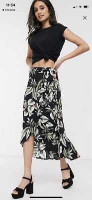 Oasis Leaf Print skirt, sz S, new with tags - Image 1 of 4