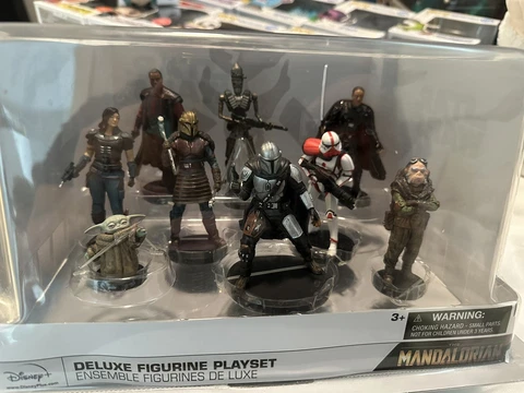 Star Wars The Mandalorian Deluxe Action Figure Box Set 9 Figurines CARA DUNE NEW Cover