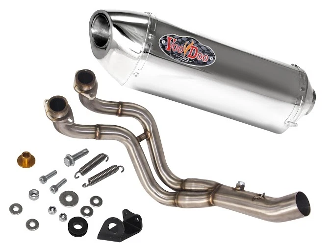 LIQUIDACIÓN DE FÁBRICA 2 en 1 escape completo Race 2015-2017 Yamaha FZ-07 pulido Foto 1 de 1