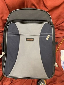Toshiba Roller Reise Laptop Rucksack Tragetasche Koffer 17 Zoll schwarz neuwertig - Bild 1 von 10