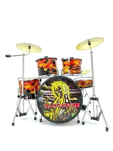 Miniature Drum Set - Iron Maiden (Ornamental) - Picture 1 of 4