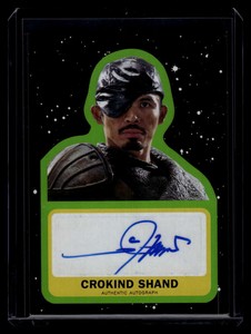 2017 Star Wars Journey to The Last Jedi Autographs CAR Cecep Arif Rahman Auto
