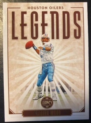 Warren Moon 2020 Panini Legacy Legends #129 Houston Oilers - Image 1 of 2