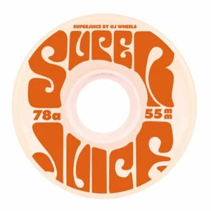 OJ Wheels Mini Super Juice Skateboard Wheels White 78a White 55mm - Picture 1 of 2