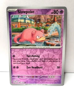 Pokémon TCG - Slowpoke - 085/193 - Reverse Holo - Paldea Evolved - NM/MINT - Picture 1 of 1