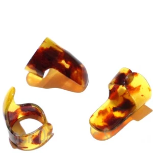 3x Plastique Doigt Médiators pour Guitare ou Banjo - Bild 1 von 2