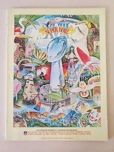 NFL SUPER BOWL XVIII (18-1984) Program. LA Raiders v. Wash Redskins at Tampa. - Picture 1 of 11
