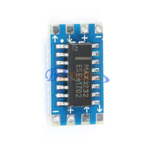 5PCS Serial Port Mini RS232 to TTL Converter Adaptor Module Board MAX3232 - Picture 1 of 1