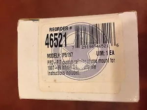 Pr0-Fit International In Dash Mount # IF-51-97, Q45 1997-2001 see below - Picture 1 of 3