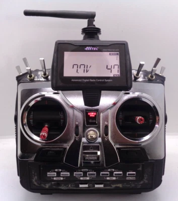 Eclipse 7 Pro 7 Kanal 2,4 GHz Flugzeug Computer Funkgerät für Hitec Optima Empfänger - Bild 1 von 4