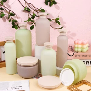 Refillable Bottle Filp Lid Empty Plastic Hand Sanitizer Shampoo Lotion Bottles - Picture 1 of 20