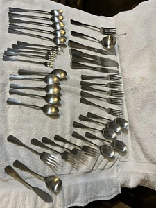37 Pc Mix Oneida Distinction Deluxe Stainless Flatware Colonial Artistry HTF ! - Picture 1 of 11