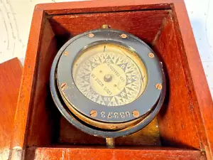 Antiker Kompass 1800er Louis Weule San Francisco Top Zustand RAR - Bild 1 von 7
