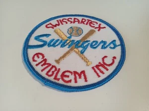 Swissartex Emblem Inc Swinger Asheville NC Small Patch - Company Baseball Team - Bild 1 von 4