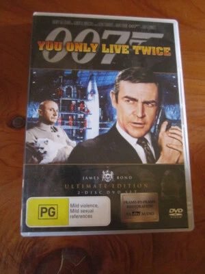 DVD YOU ONLY LIVE TWO 007 JAMES BOND ULTIMATE EDITION GENIAL ** DEBES VERLO * Foto 1 de 2