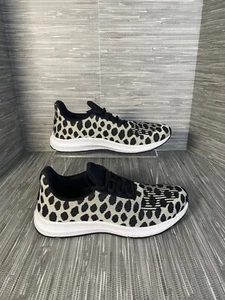 Athletic Works Women's Memory Foam Running Sneaker Leopard Black/White SZ 9 - Picture 1 of 8