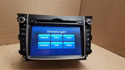 Radio Navigation CD Display Hyundai i30 Navi Navi LAN10A0EHGD mit Karte 2023 Bj. - Bild 1 von 4