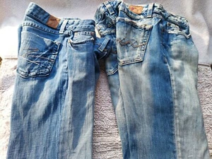 Womens BKE Denim Jeans 2 Pair. Size 29x33.5 - Picture 1 of 10