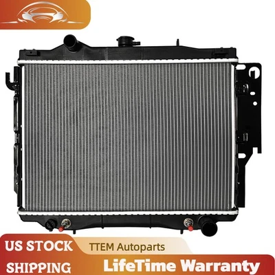 1709 Radiator For 1992 1993 1994 1995 1996 Dodge Dakota 3.9L & 5.2L Aluminum Foto 1 de 4