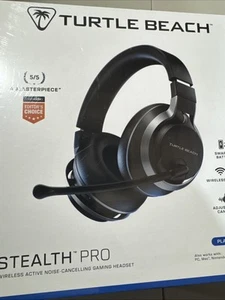 Turtle Beach Stealth Pro Cuffie da gioco wireless PLAYSTATION TBS-3365-01 NUOVE - Foto 1 di 3