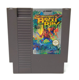 The Adventures Of Bayou Billy Nintendo NES Cartridge EEC