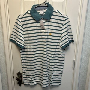 Brooks Brothers 1818 Polo Shirt Mens Medium Green Short Sleeve Pique Logo Slim - Picture 1 of 3