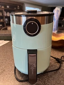 Dash AirCrisp Pro Digital Air Fryer 3-Qt, Aqua, green, used, great condition - Picture 1 of 14